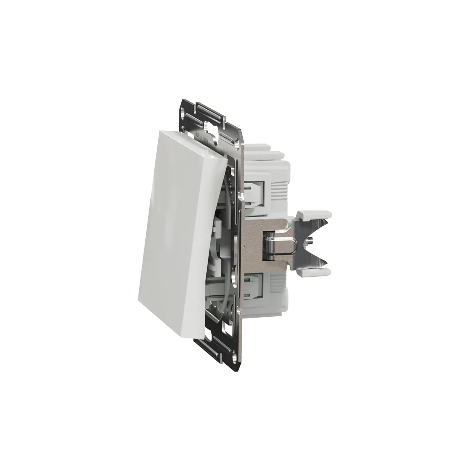 Schneider Electric Asfora White Flush-Mounted Toggle Switch 1-Pole 10A 250V - Gomix Brands Outlet