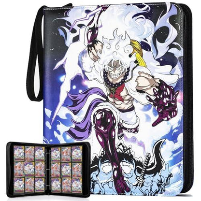 Karlypro Premium 900-Pocket 3-Ring Trading Card Album for One Piece Anime TCG - Gomix Brands Outlet