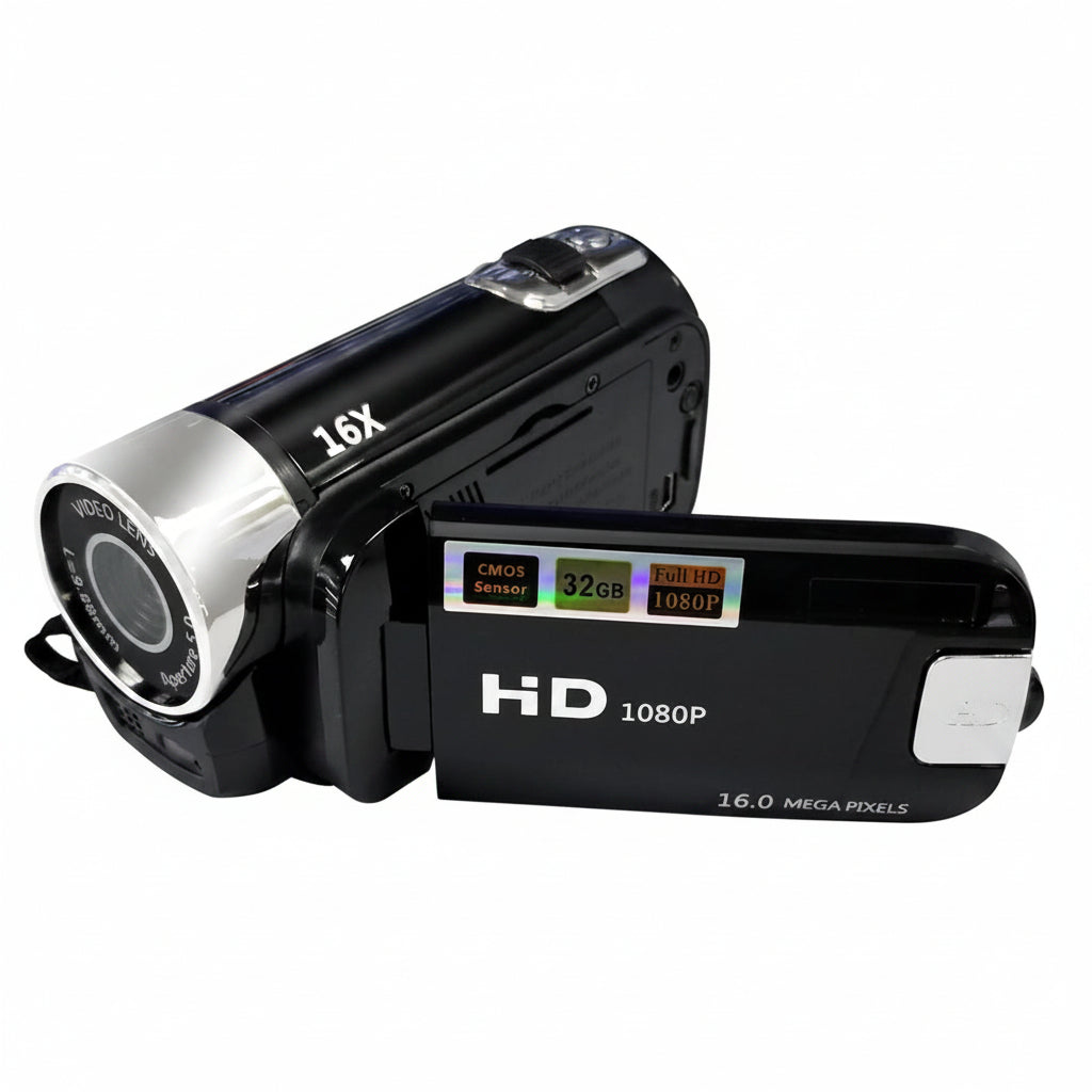 Andoer 111 Portable 1080P HD Digital Video Camera Camcorder 16MP 2.7-Inch LCD 16X Zoom