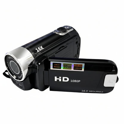 Andoer 111 Portable 1080P HD Digital Video Camera Camcorder 16MP 2.7-Inch LCD 16X Zoom