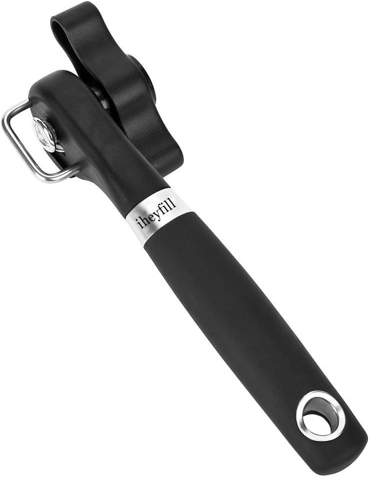 Iheyfill CAN-123 Manual Safety Can Opener Black