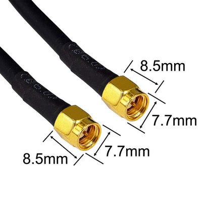 Boobrie 5M SMA Male to Male RG58 Coaxial Antenna Cable