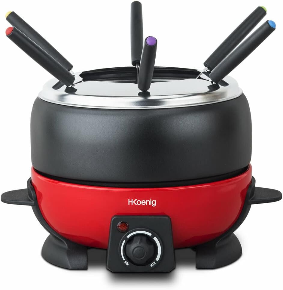 H.Koenig ALP1800 Electric Fondue Set 800W