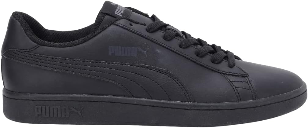 PUMA Unisex Smash V2 L Leather Sneakers - Classic Comfort, Durable Everyday Trainers