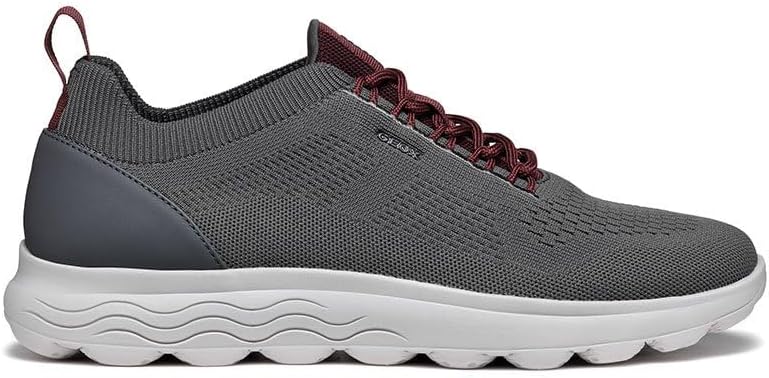 Geox U Spherica Men's Basketball Sneaker - Breathable, Lightweight, Modern Design