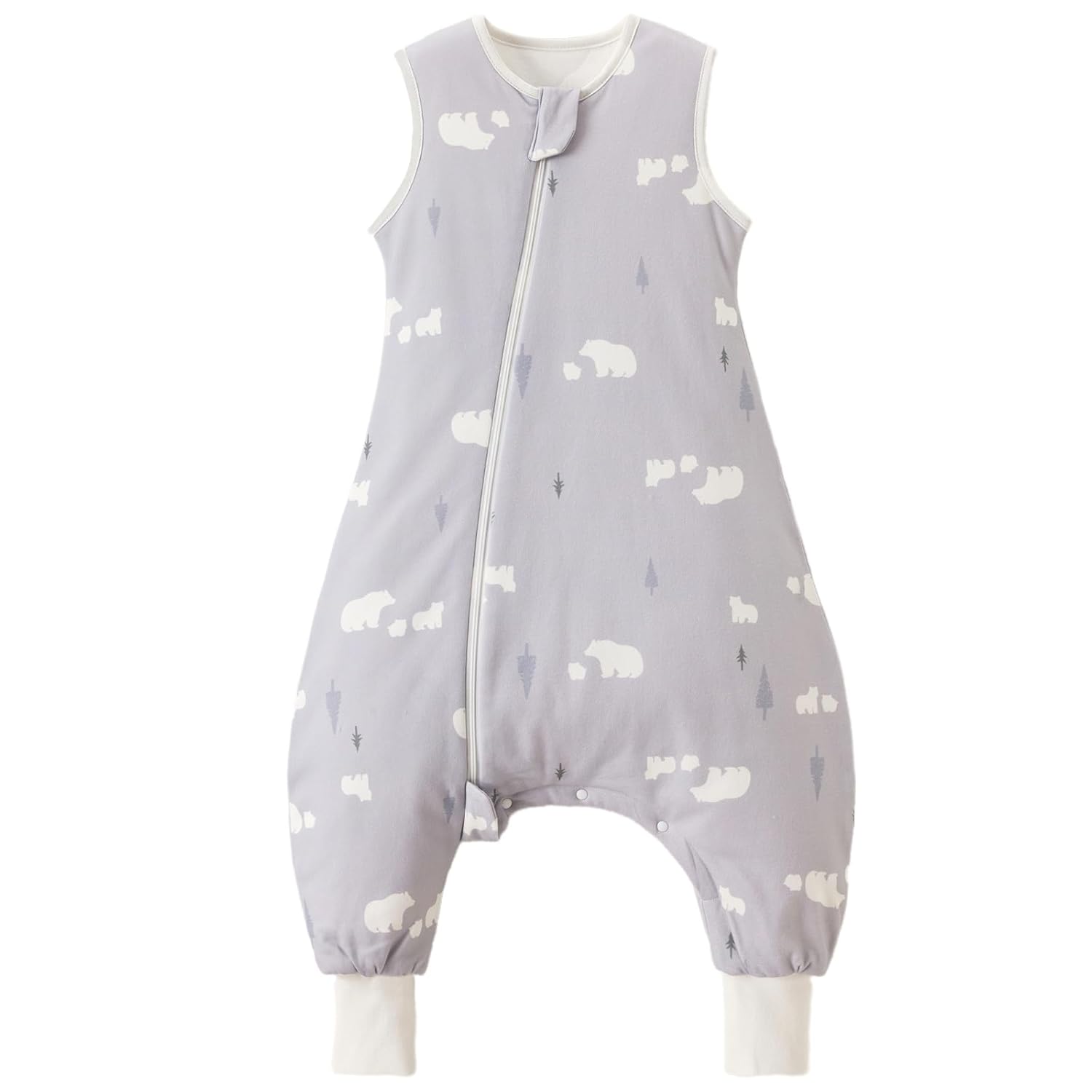 Organic Cotton Toddler Sleep Sack with Legs – Foliage