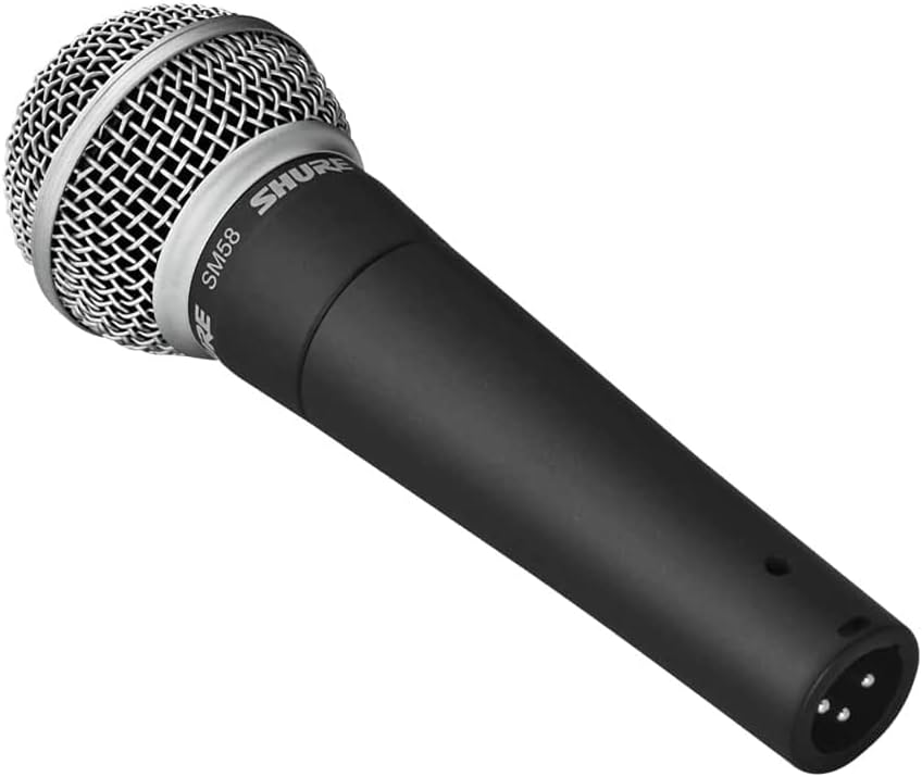 Shure SM58 Cardioid Dynamic Vocal Microphone – Professional Live & Studio