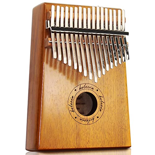 HELESIN 17 Keys Solid Thumb Piano Kalimba
