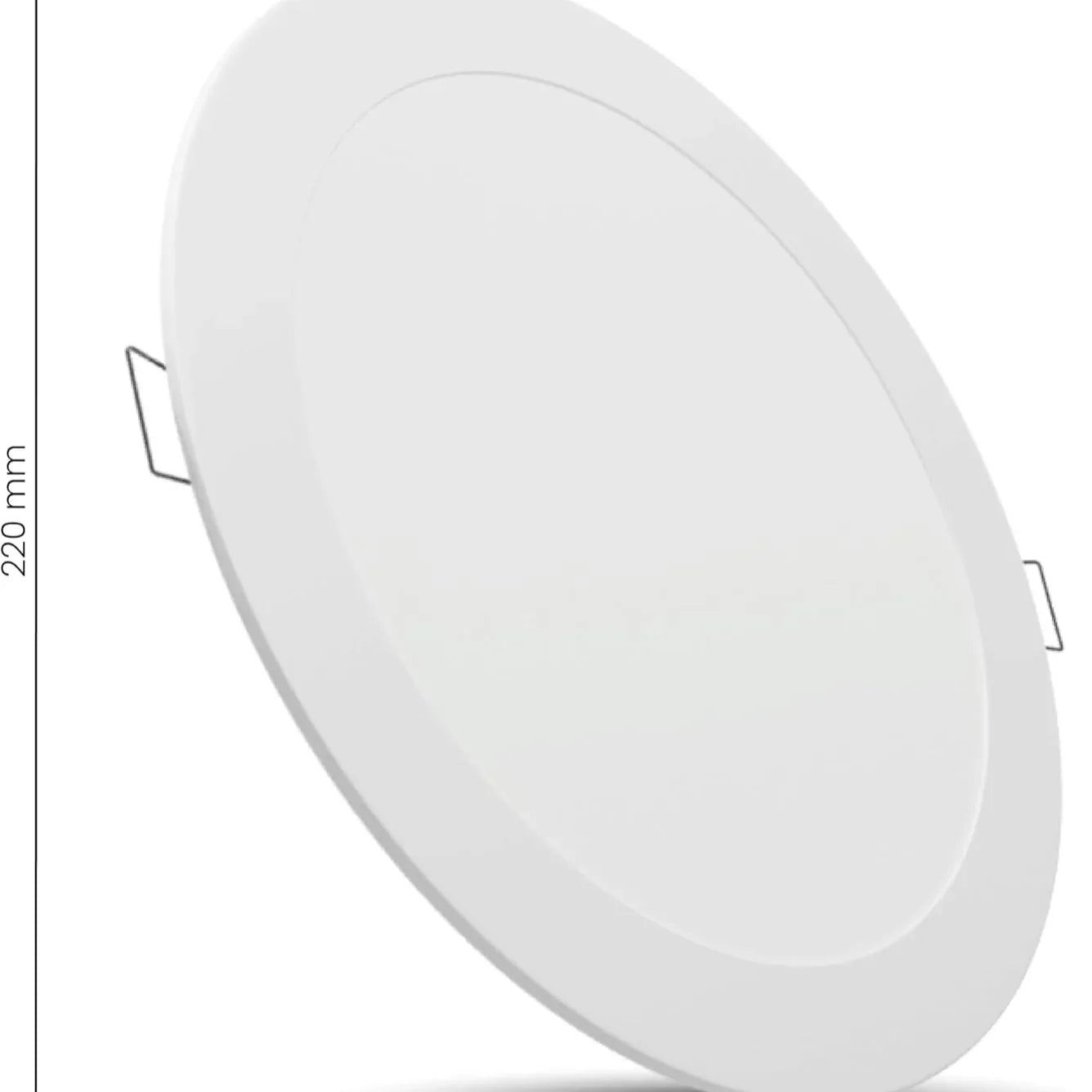 Pixelights 8" 18W LED Slim Round Recessed Panel Light - Gomix Brands Outlet