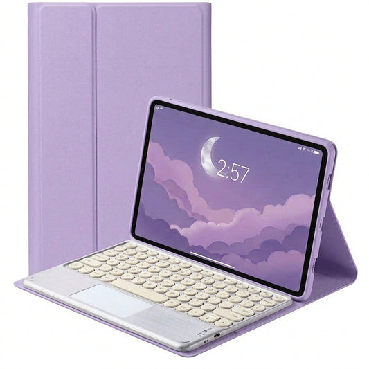 QYiiD Keyboard Case for Lenovo Tab P11 2020 (TB-J606F)/Lenovo Pad 11 Plus (2021) with Touchpad purple