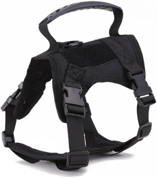 Escape Proof Tactical Cat Harness Vest Adjustable Pet Walking Harness