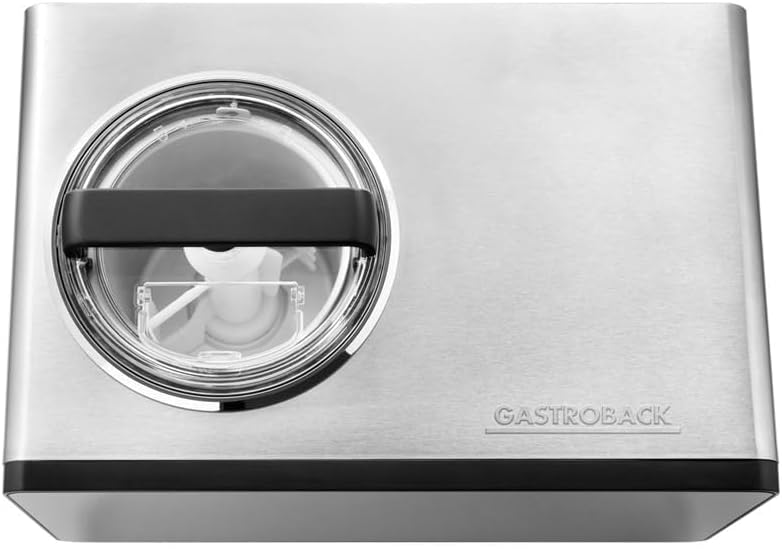 Gastroback 42900 Advanced Control Ice Cream & Yogurt Maker with Compressor
