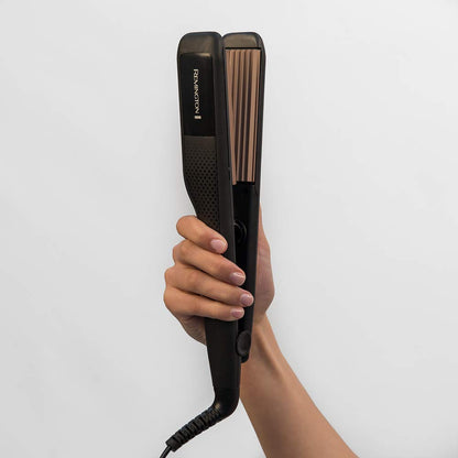 Remington S3580 Ceramic Crimp Hair Styling Iron with Adjustable Heat
