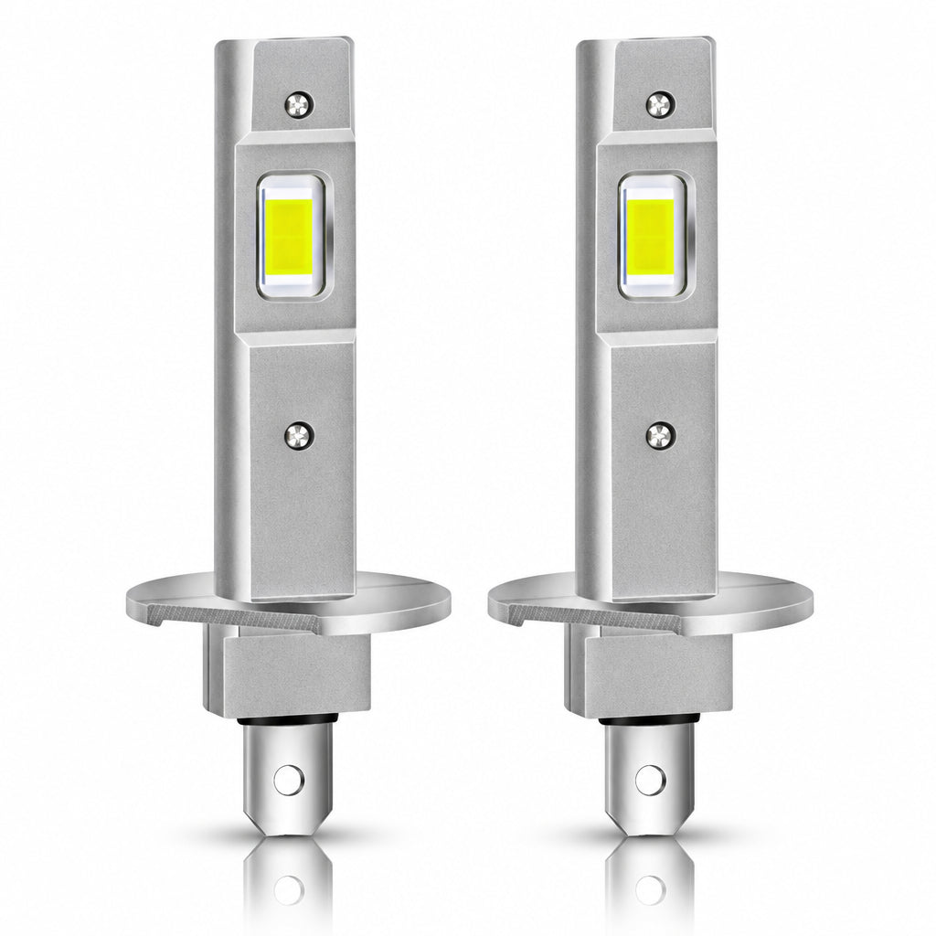 SWQS SWQS-H1ZCSLEDD02 H1 LED Fog Light Bulbs 6500K 2-Pack