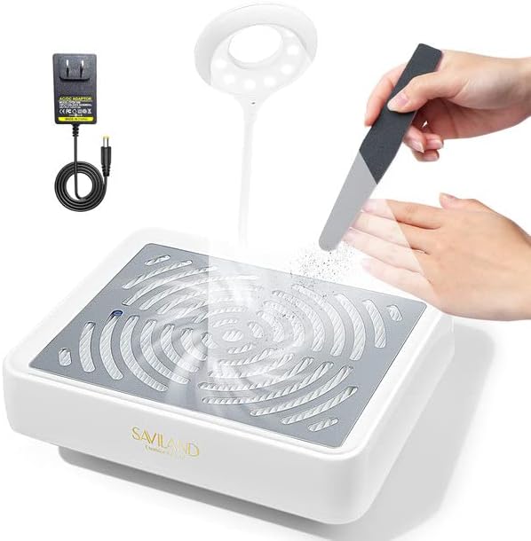 Saviland 40W LED Nail Dust Collector with Low Noise