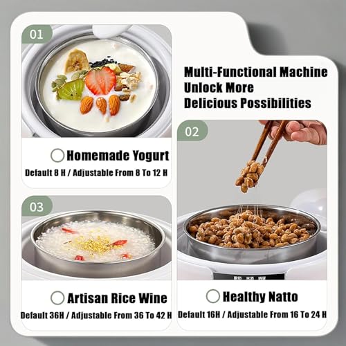 Yogurt Maker DL-002 1.2L 15W