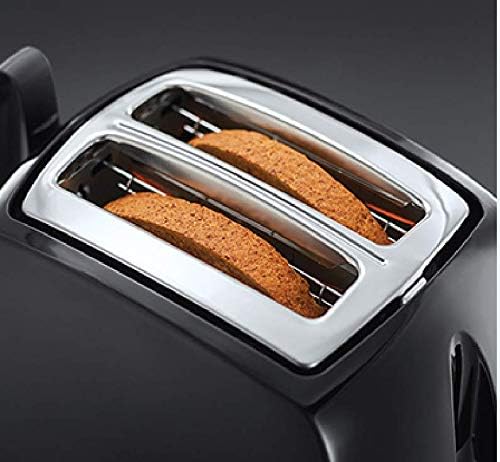 Russell Hobbs Textures 2-Slice Cast Iron Toaster with Wide Slots