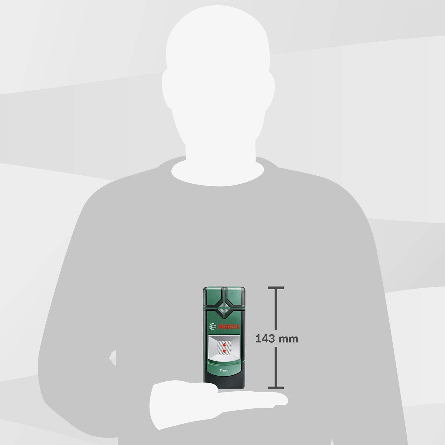 Bosch Truvo Digital Wall Scanner Detector - Pinpoint Wires, Metal, Studs