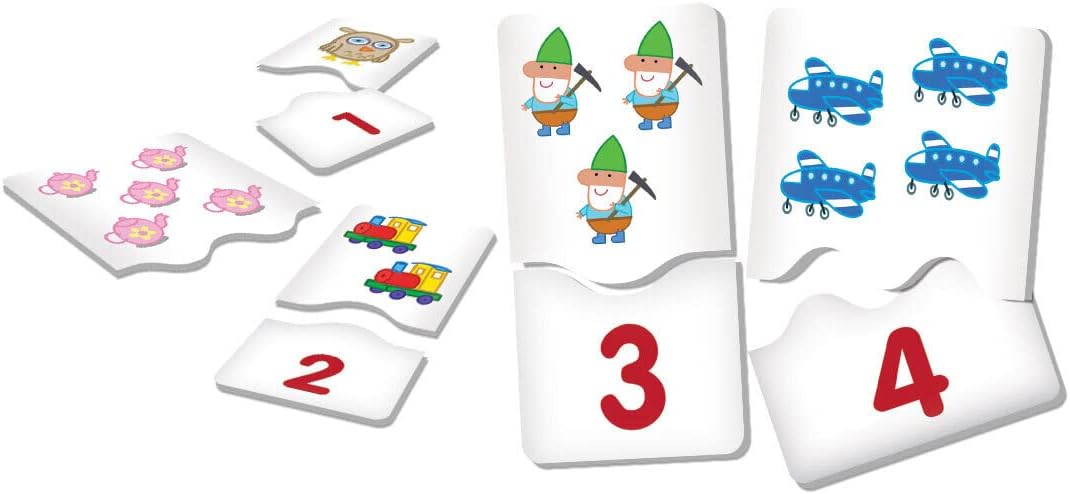 Lisciani Multi-Coloured Educational Game: Logic, Memory & Imagination Development