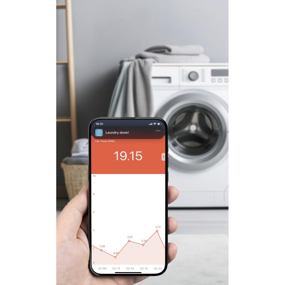 Hama Matter Smart Wi‑Fi Plug with Energy Monitoring, 3680W
