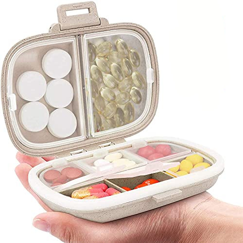 Holii YH-002 Travel Pill Organizer 8 Compartments