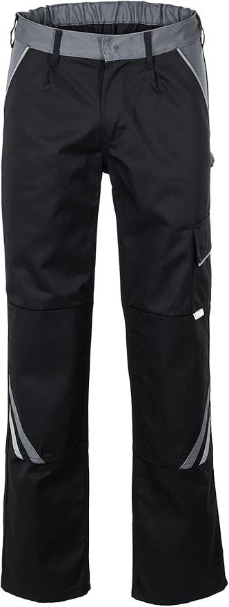 Planam Men's Highline Cargo Work Pants Black Slate Zinc 68