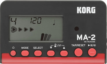 Korg MA-2 Digital Metronome for Orchestral Instruments Black and Red - Gomix Brands Outlet
