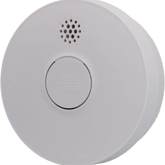 UNITEC Photoelectric Smoke Alarm Pack of 4, TÜV Certified 85dB
