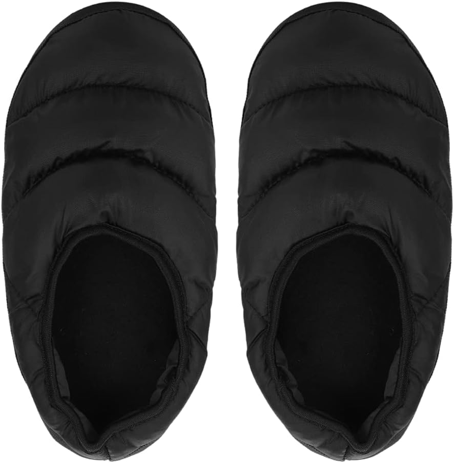 Water-Resistant Down Insulated Closed-Back Slipper Loafers for Adults