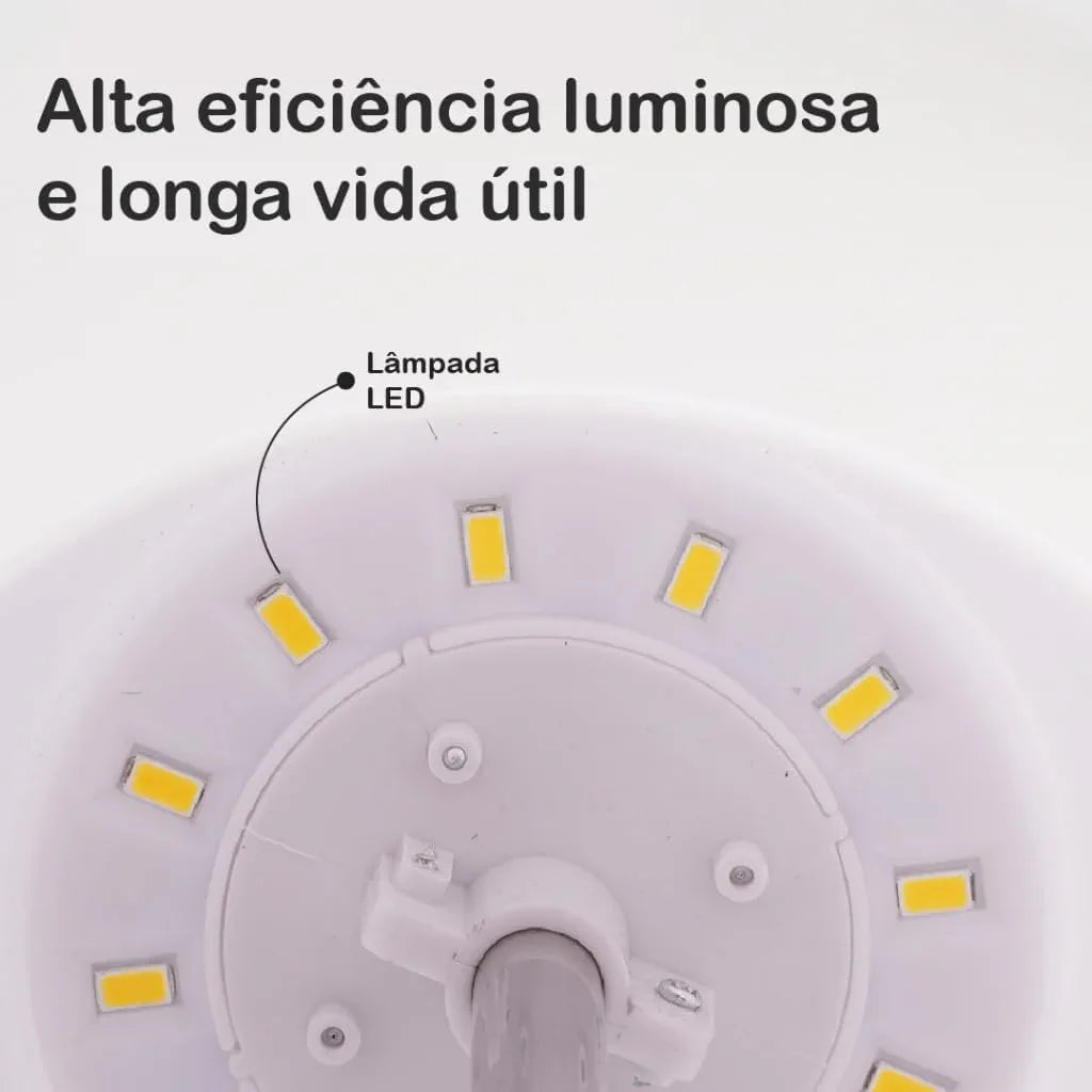 Premium Retractable Rechargeable LED Desk Lamp with Adjustable Neutral Light - Gomix Brands Outlet