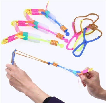 WANNA PARTY Rubber Slingshot Gulel Toy Favors 4 Pc Multicolor