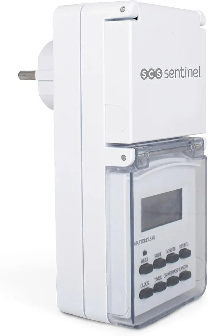 SCS Sentinel Programmable 230V Electrical Socket with Weekly Timer - Gomix Brands Outlet