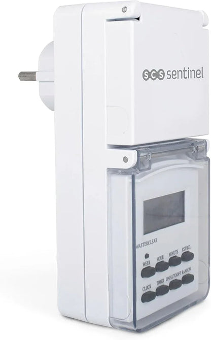 SCS Sentinel Programmable 230V Electrical Socket with Weekly Timer - Gomix Brands Outlet