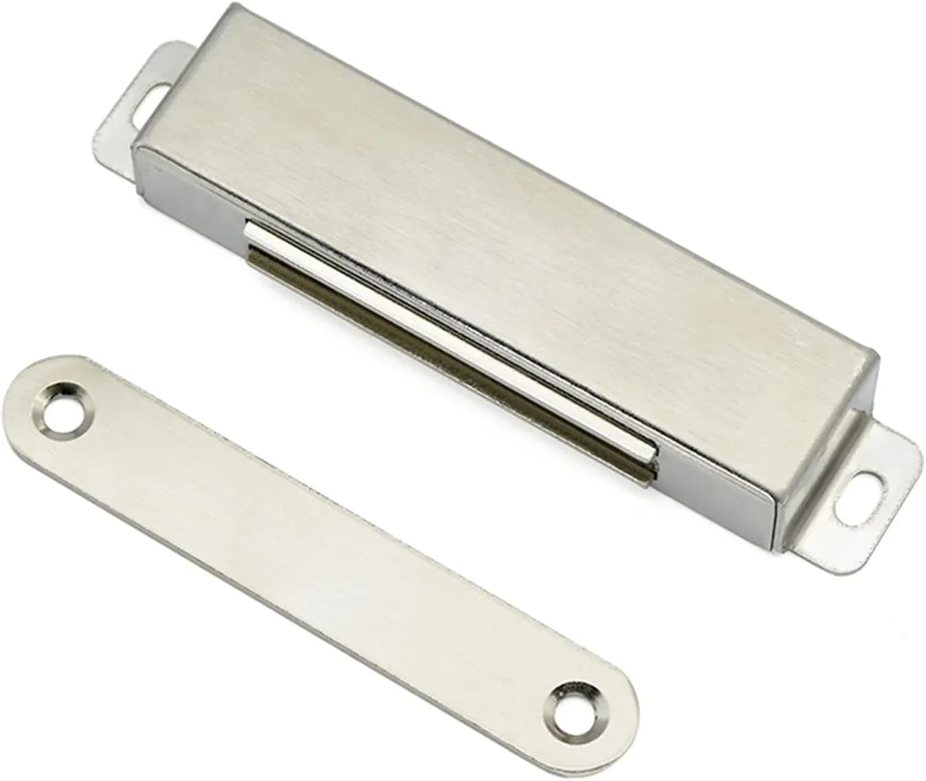 Heavy-Duty Stainless Steel Magnetic Push Latch 5.5cm for Cabinets - Gomix Brands Outlet