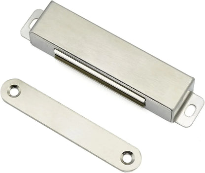 Heavy-Duty Stainless Steel Magnetic Push Latch 5.5cm for Cabinets - Gomix Brands Outlet