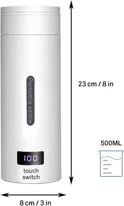 FUOBECIE Travel Electric Kettle 4-Temperature