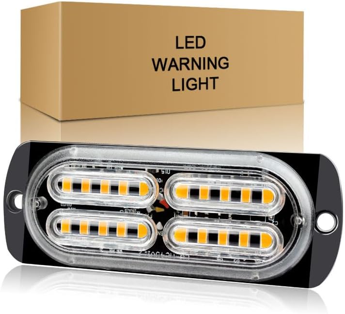 SHANJIA LED-20T 20LED Car Side Marker Lights 4-Pack