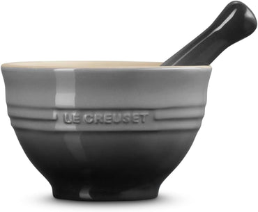 LE CREUSET Flint 300ml Stoneware Mortar & Pestle – Premium Kitchen