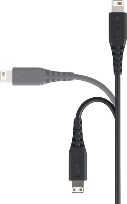 Amazon Basics Lightning to USB Cable 6ft Black