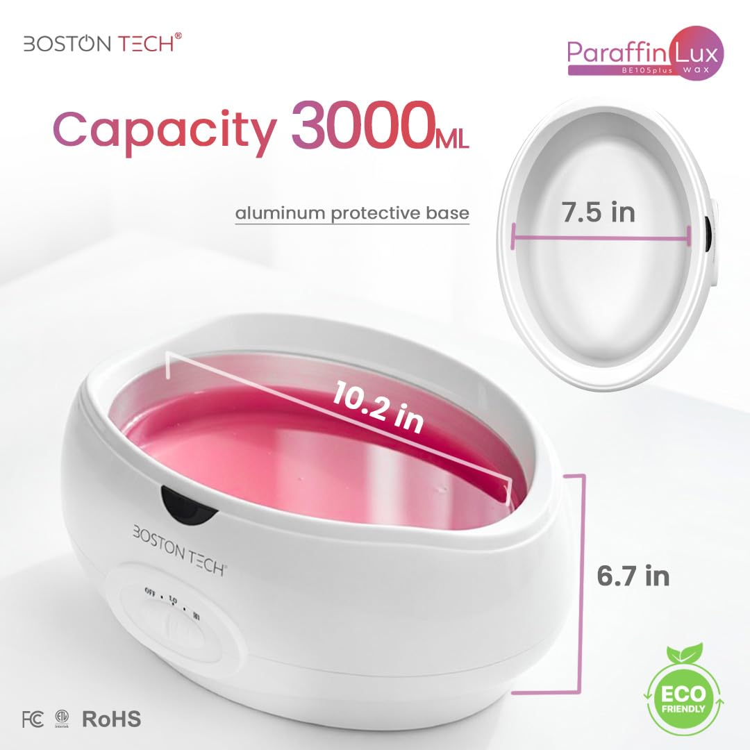 Boston Tech Paraffin Wax Warmer Bath Kit 3000ml