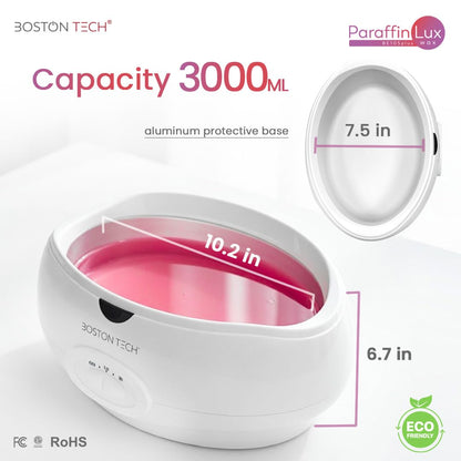 Boston Tech Paraffin Wax Warmer Bath Kit 3000ml