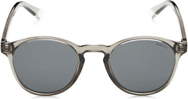 Polaroid Unisex Grey Polarized Sunglasses