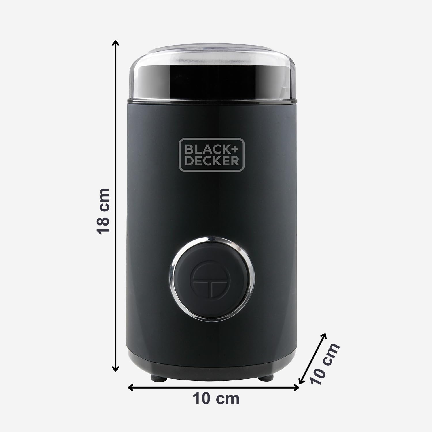 Black+Decker BXCG150E 150W Electric Coffee Grinder with Stainless Steel Blades