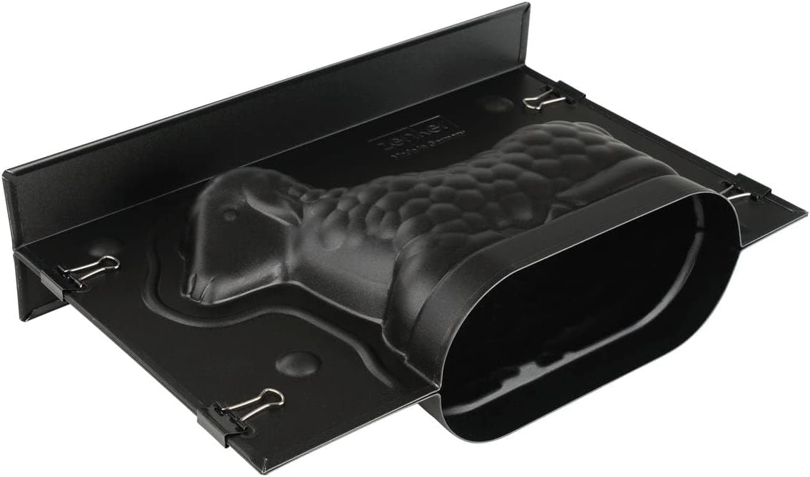 Zenker Baking Pan Lamb Easter Teflon Non-Stick Coating Sweet