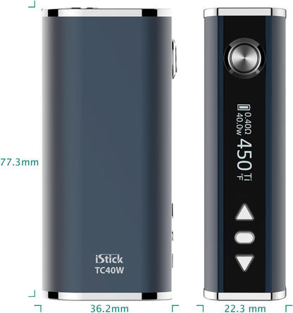 Eleaf Vape Istick TC 40W Box MOD: 2600mAh Metal, Portable, Energy-Saving Vaping