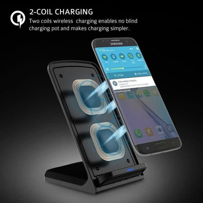 Okaymobile Qi Wireless Fast Charger for Gigaset Nokia Samsung Phones - Gomix Brands Outlet