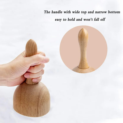 Wood Therapy Cup for Body Sculpting, Lymphatic Drainage, Cellulite Reduction Massage - Gomix Brands Outlet