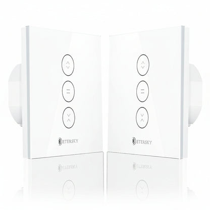 Etersky Curtain Switch Z Wi-Fi Roller Shutter Switch 2-Pack WF-CS01