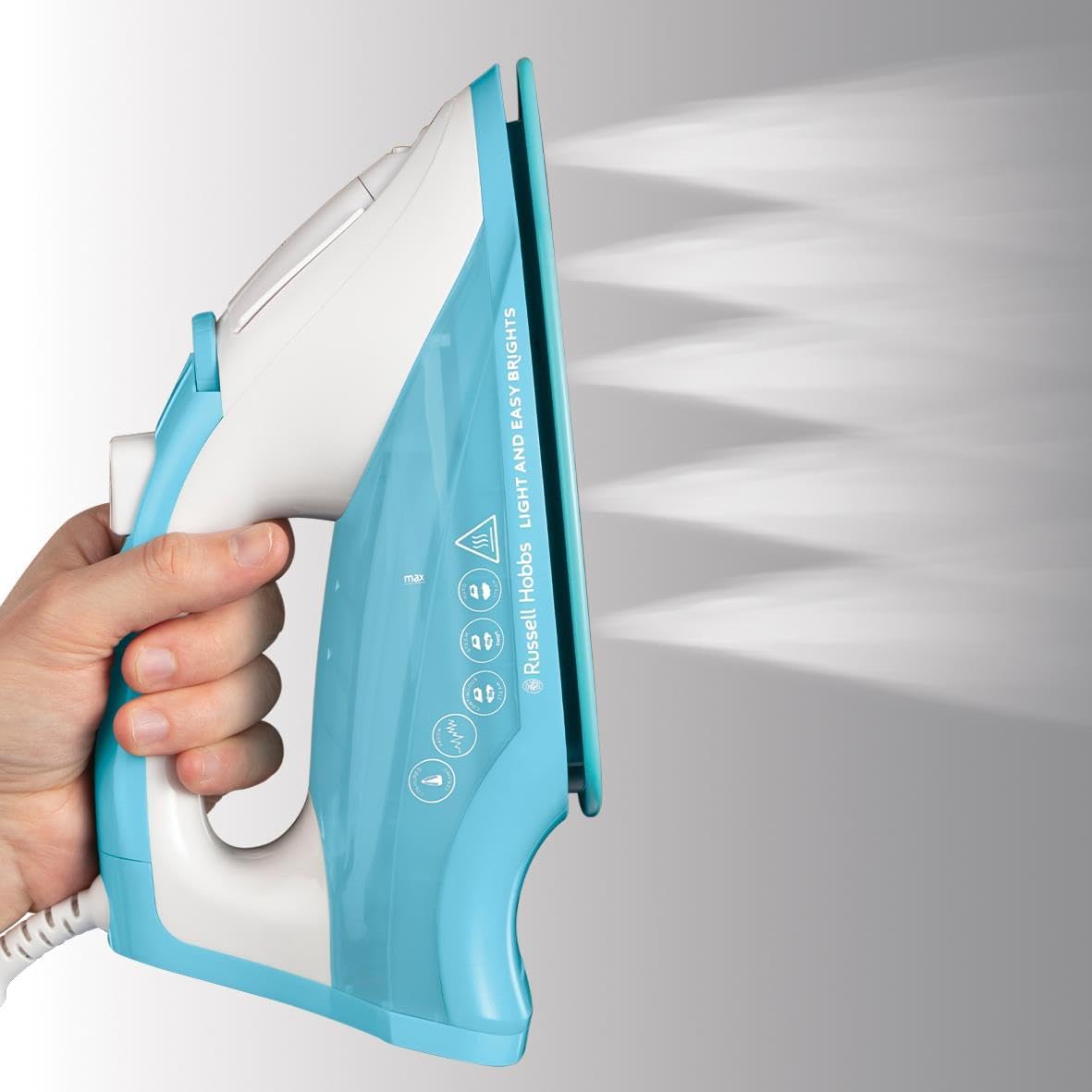 Russell Hobbs Light & Easy Brights Aqua Steam Iron 240ml