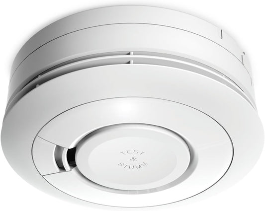 Ei Electronics Ei650 Smoke Detector: 10-Year Battery Life, Stand-Alone, White